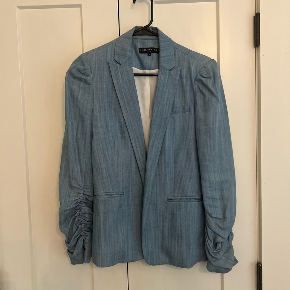 Generation Love NY Blue Women's Blazer S